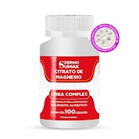 Citrato Complex 400Mg - 100 Cap - Dermo Sumak + Regalo Pastillero